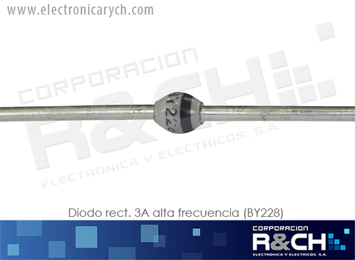 [NTE5846] NTE5846 diodo rect. 3A alta frecuencia (BY228)