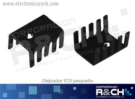 [DS-TO3P] DS-TO3P disipador TO3 pequeño