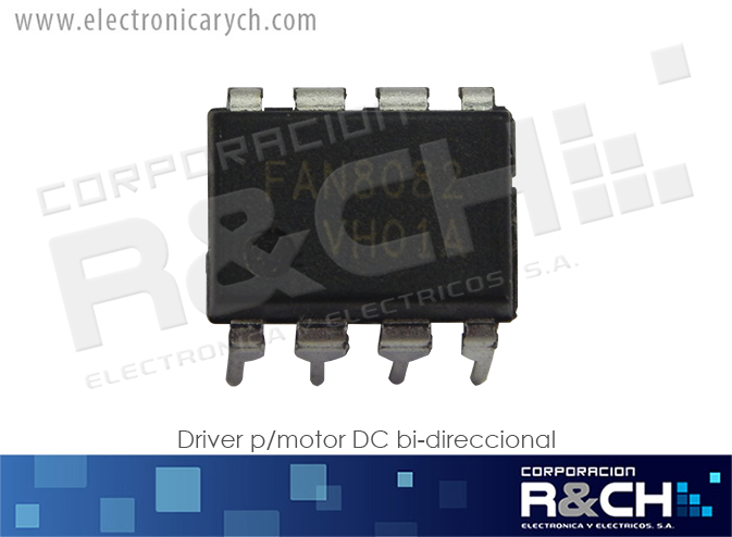 FAN8082 driver p/motor DC bi-direccional