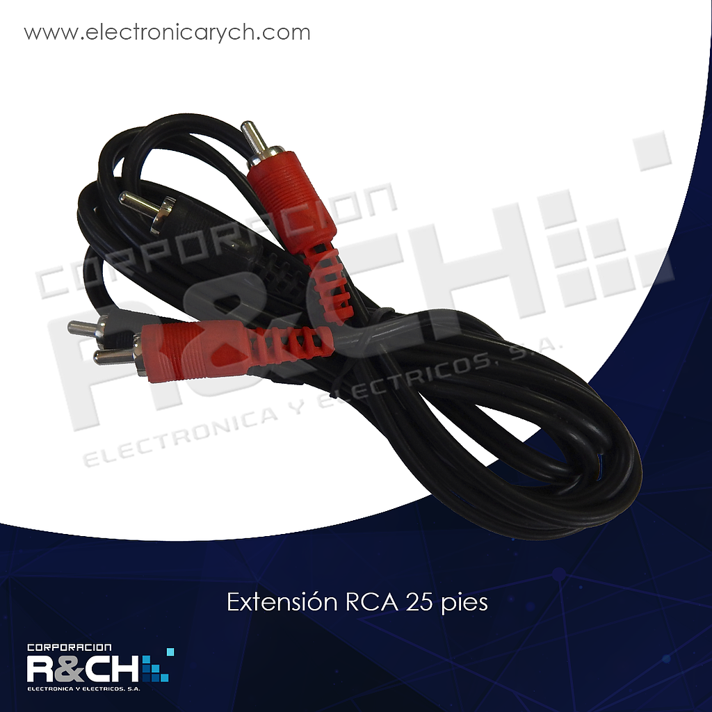 EX-RCA-25 extensión RCA 25 pies