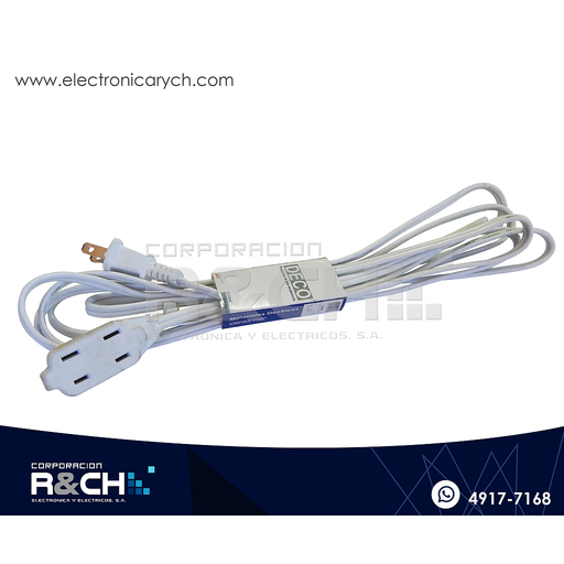 [EX-12B] EX-12B extension electrica 12ft. blanca