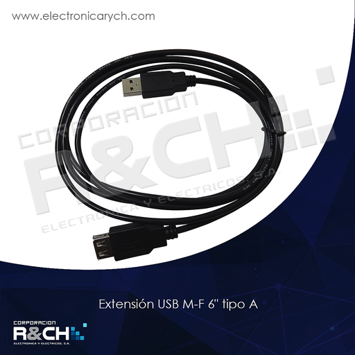 [EX-USB] EX-USB extension USB M-F 6" tipo A
