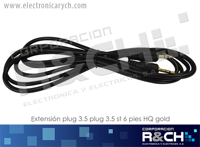 EX-005H extension plug 3.5 plug 3.5 st 6 pies HQ gold M-230GHQ