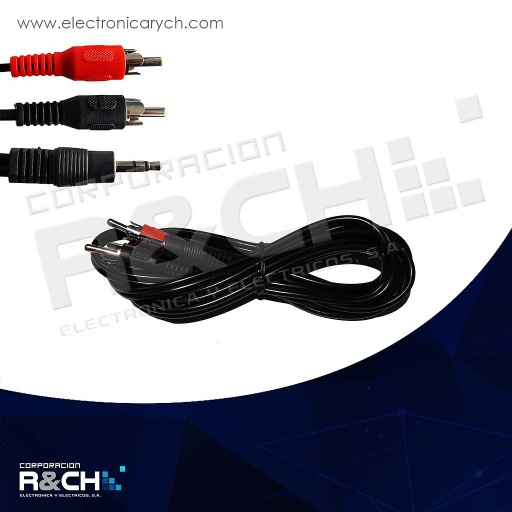 [M-281] EX-006HP extension plug 3.5 st RCA 6-pies HP M-281