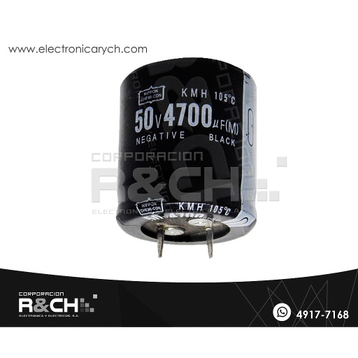 [FE-4700U/50] FE-4700U/50 filtro elect. 4700uF 50V
