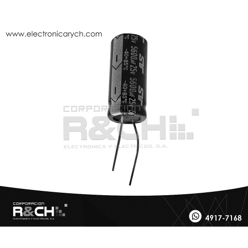 [FE-5600U/25] FE-5600U/25 filtro elect. 5600uF 25V