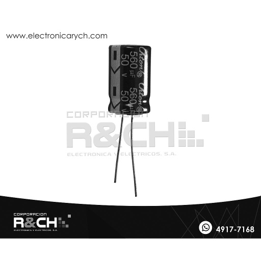 [FE-560U/50] FE-560U/50 filtro elect. 560uF 50V