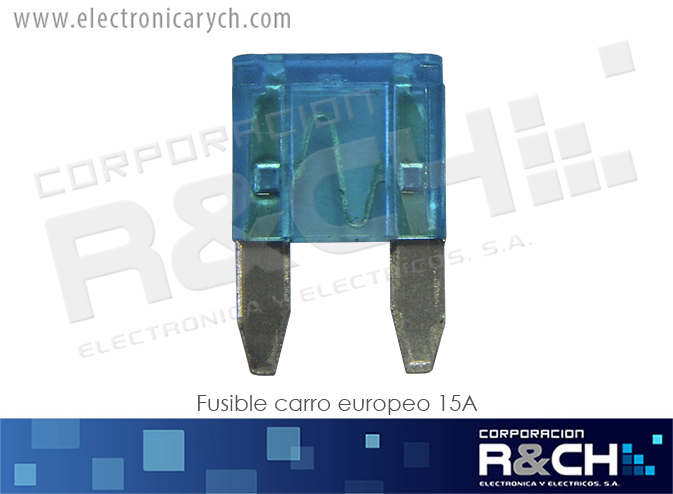 FS-E15A fusible carro europeo 15A