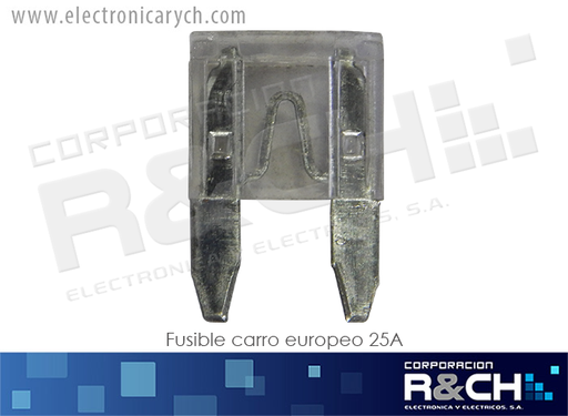 [FS-E25A] FS-E25A fusible carro europeo 25A