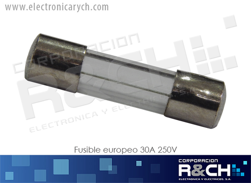 [FE-30A] FE-30A Fusible Europeo 30A 250V