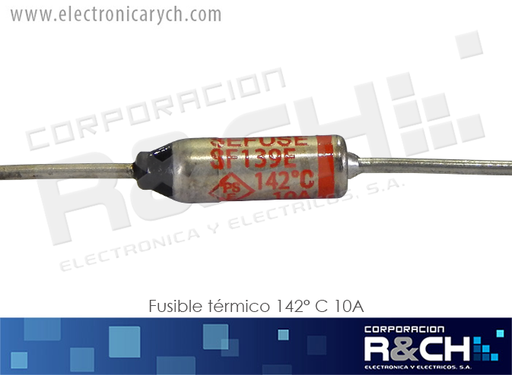 [FT-142] FT-142 fusible termico 142 ºC 10A