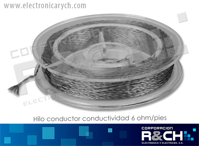 H-CC hilo conductor conductividad 6 ohm/pies