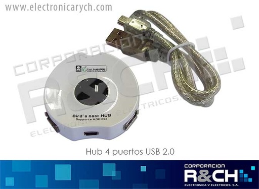 [CC-543] CC-543 hub 4 puertos USB 2.0