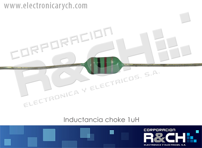 ID-C1U inductancia choke 1uH