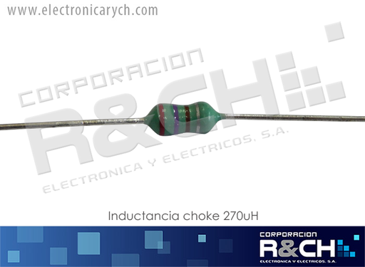 [ID-C270U] ID-C270U inductancia choke 270uH