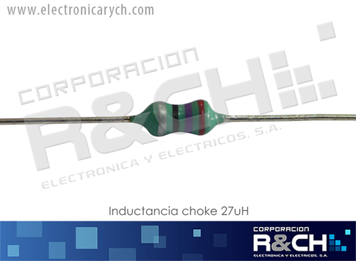 [ID-C27U] ID-C27U inductancia choke 27uH