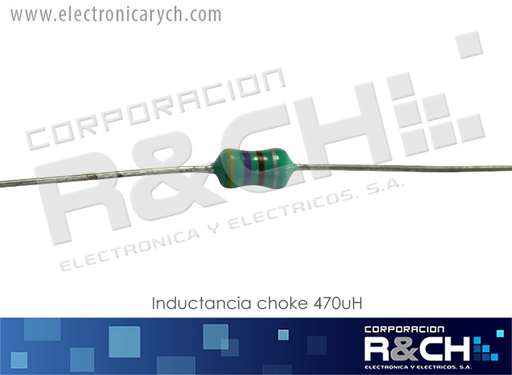 [ID-C470U] ID-C470U inductancia choke 470uH