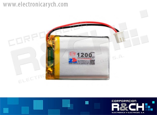 [BT-1200C] BT-1200C bateria recargable lithium 1200mAh 3.7V 4.4Wh
