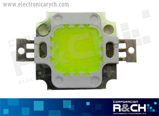 [LD-C10WV] LD-C10WV LED cuadrado verde 10W 30-36V