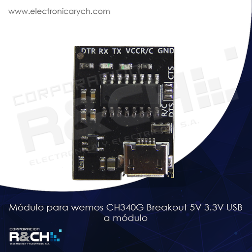 [MD-CH340GW] MD-CH340GW módulo para wemos  CH340G Breakout 5V 3.3V USB a módulo serie