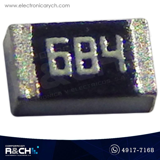 [R0805-680K] R0805-680K Resistencia 680K ohm 1/8W SMD