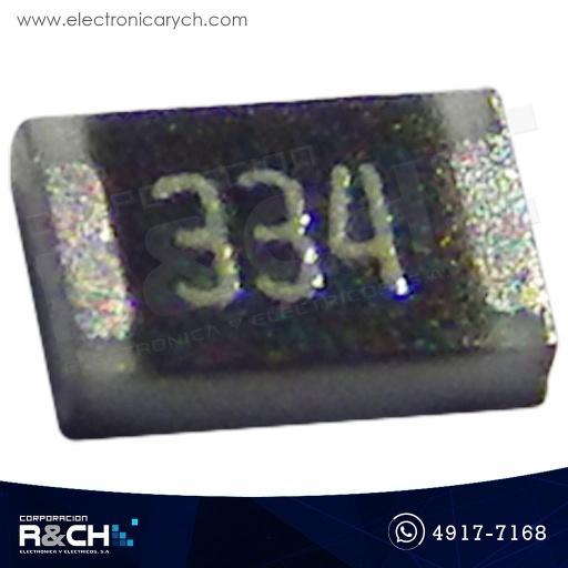[R0805-330K] R0805-330K Resistencia 330K ohm 1/8W SMD