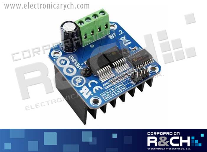 MD-BTS7960 modulo puente H para motor, 43A, Vin=5.5 a 25V | Electronica ...
