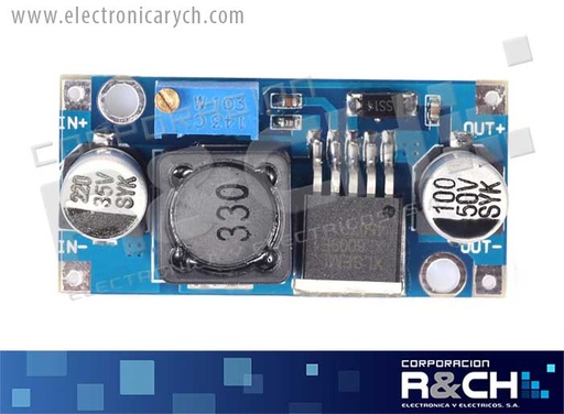 [MD-XL6009] MD-XL6009 modulo regulador DC-DC 4A max Vi=3-35, Vo=6-45 ajustable boost step up