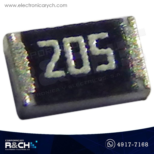 [R0805-2M] R0805-2M Resistencia 2M ohm 1/8W SMD