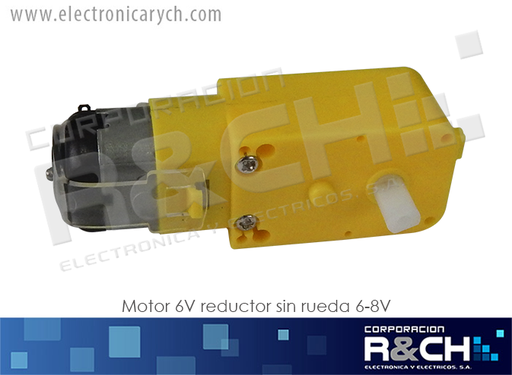[MT-6R] MT-6R motor 6V reductor sin rueda 6-8V