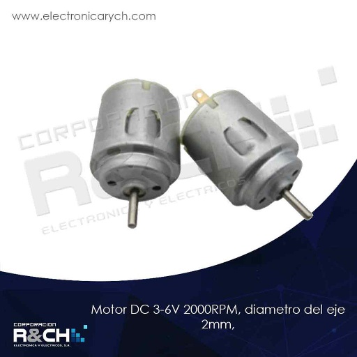 [MT-140R] MT-140R motor DC 3-6V 2000RPM