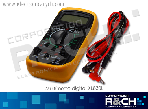 [MM-XL830] MM-XL830 multimetro digital XL830L