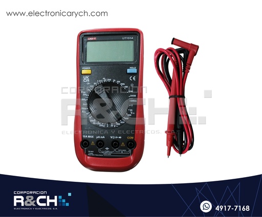 [UT151A] UT151A Multimetro Digital 600V