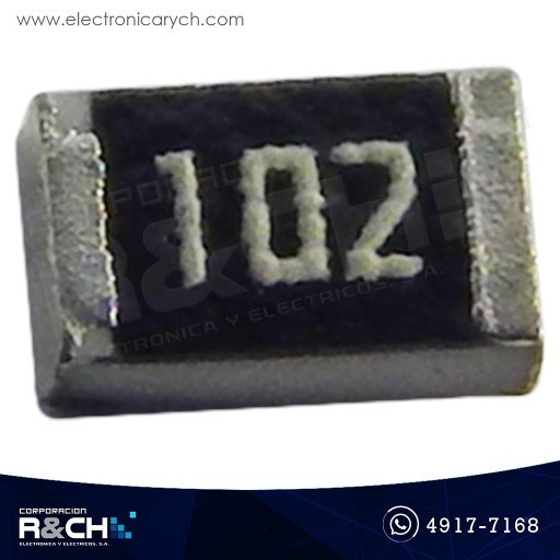 [R0805-1K] R0805-1K Resistencia 1K ohm 1/8W SMD