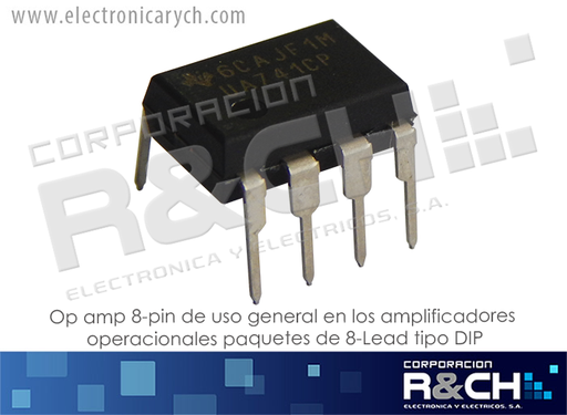 [NTE941M] NTE941M Op Amp 8-pin (UA741)