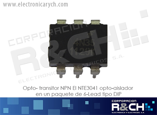 [NTE3041] NTE3041 Opto Transitor NPN(4N35)