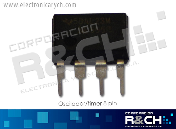 NTE955M oscilador/timer 8 pin (NE555)