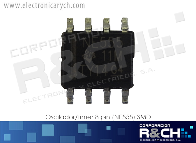 NTE955SM oscilador/timer 8 pin (NE555) SMD