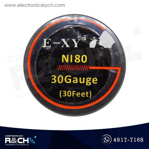 [AL-30NI] AL-30NI Alambre Nicrom 30, pie