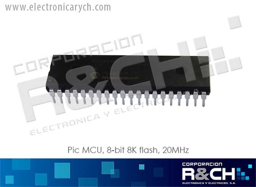 [PIC16F877A-I/P] PIC16F877A-I/P pic MCU, 8-bit 8K flash, 20MHz
