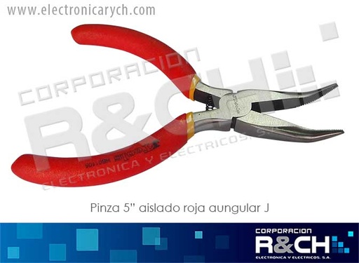 [59-120] 59-120 pinza 5" aislado roja aungular J