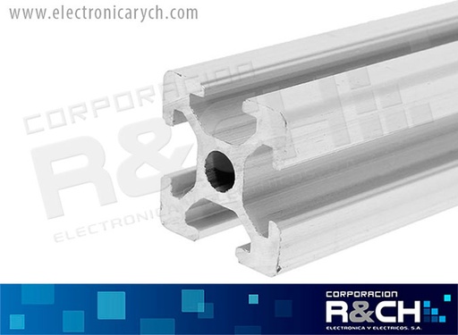 [PF-2020T-2] PF-2020T-2 Perfil de aluminio 2020 T-slot 2m largo aprox
