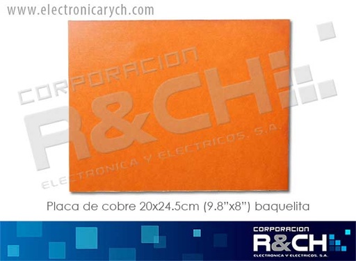 [PC-C8] PC-C8 placa de cobre 20*20cm (8"x8")  baquelita