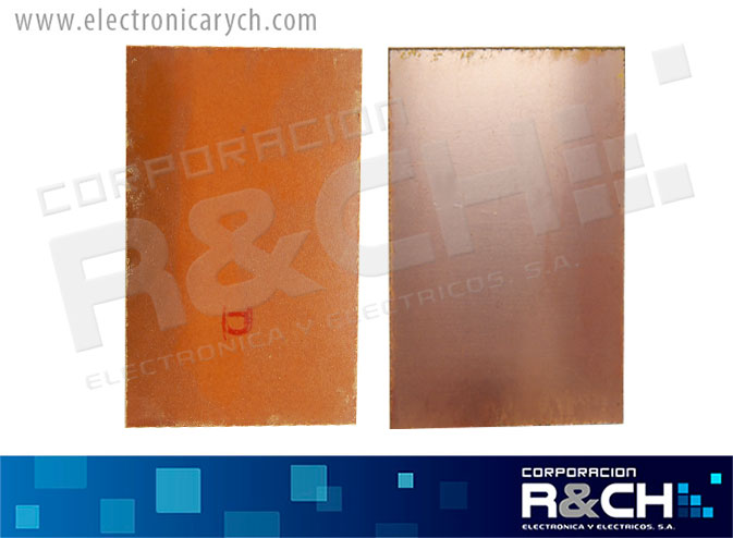 PC-C12 placa de cobre 20x30cm  (8x12&quot; ) aprox.