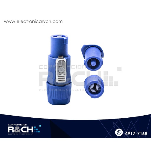 [PL-92HQ] PL-92HQ plug para bocina speakon macho Voyz HQ