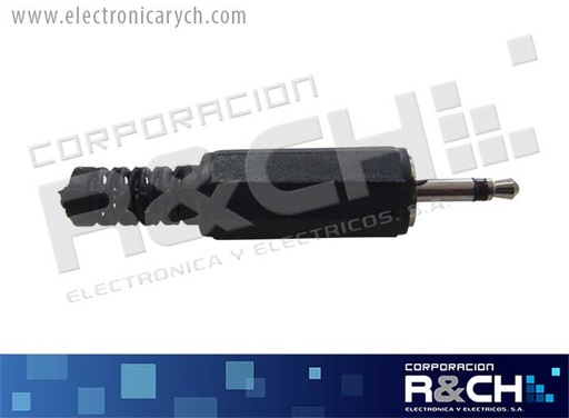 [P-230A] P-230A plug mono 2.5mm plastico c/cola