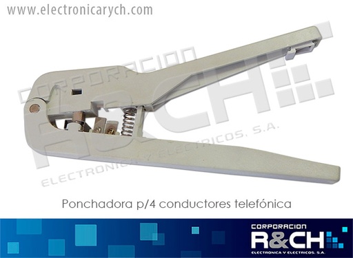 [CP-KR-218] CP-KR-218 ponchadora p/4 conductores telefonica