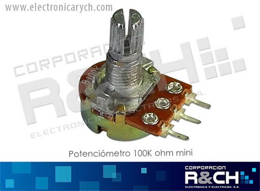 [PT-100KM] PT-100KM Potenciometro 100K ohm Mini