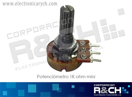 [PT-1KM] PT-1KM potenciometro 1K ohm mini