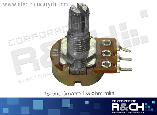 [PT-1MM] PT-1MM potenciometro 1M ohm mini